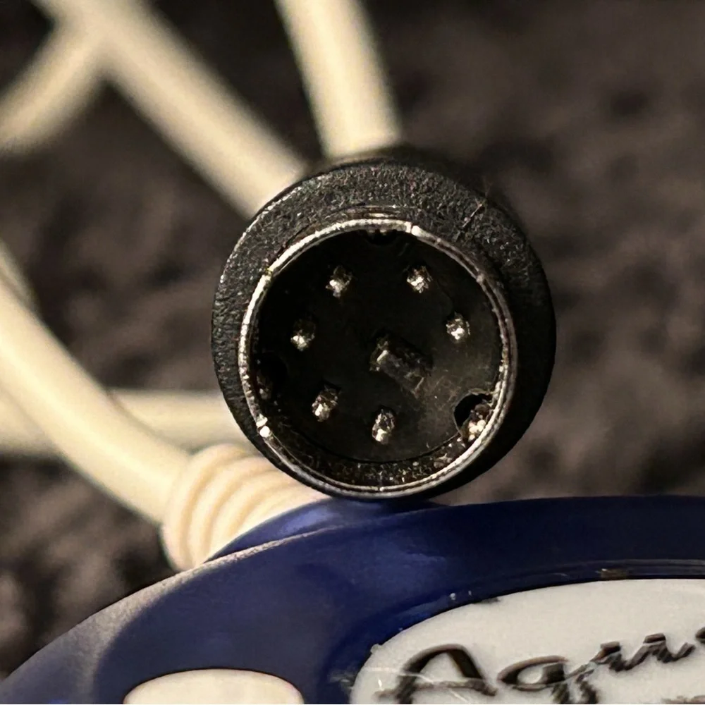 Awesome “Aqua Mouse” with Tiny Floating Laptop, Y2K Advertising -Not Tested-